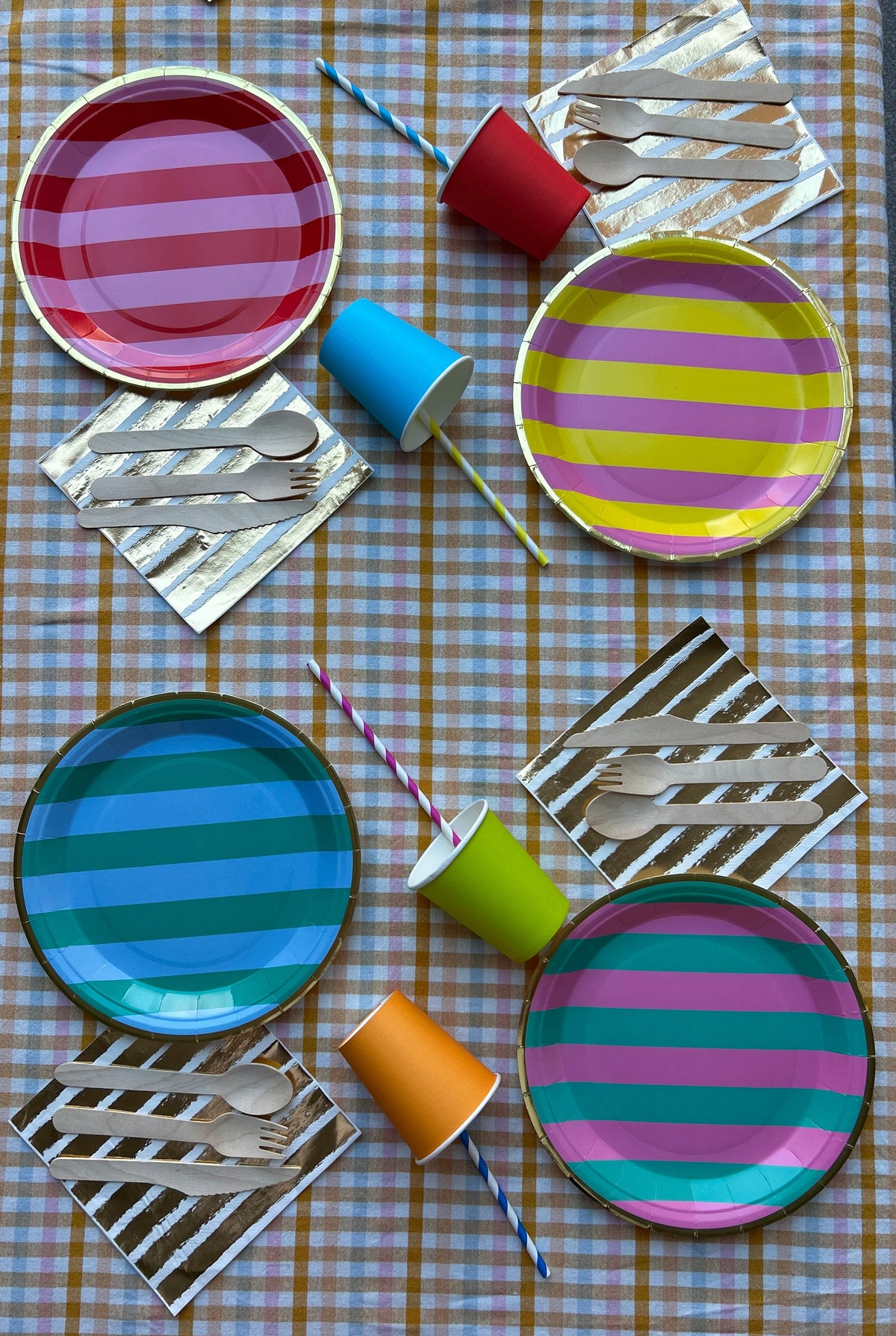 Extra Place Settings - Bright & Bold