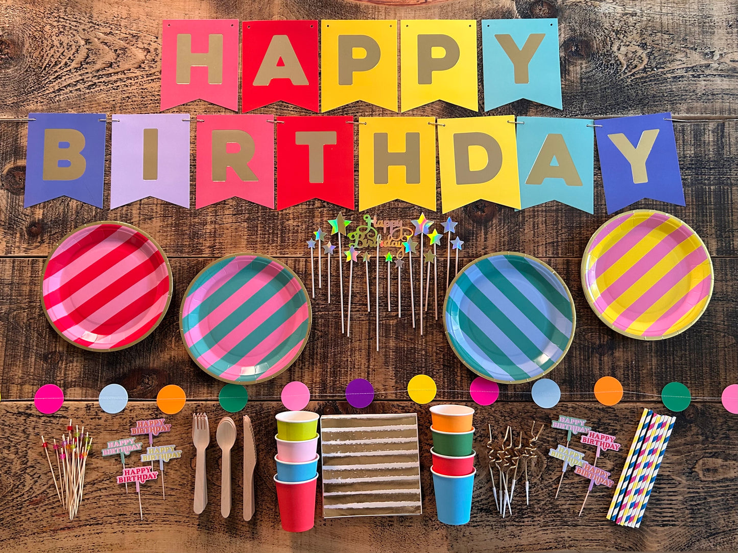 Bright & Bold - Complete Party in a Box